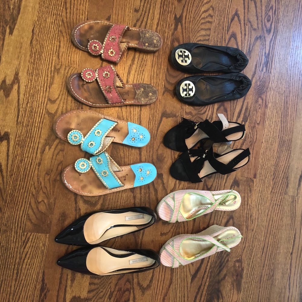 BUNDLE SAVE Jack Rogers Cole Haan Tory Burch